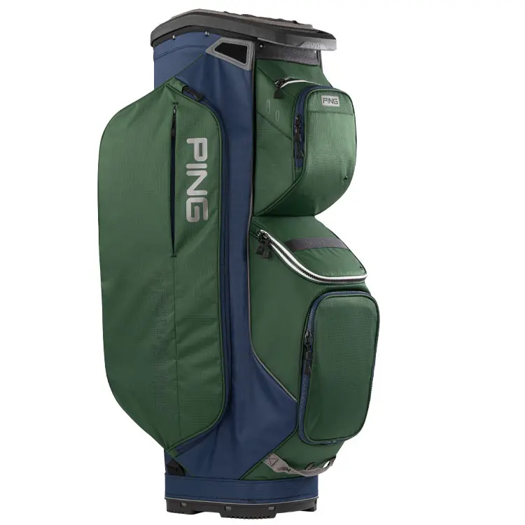Ping-Traverse-244-Cart-Bag-Dark-Green-Grey-Navy.webp